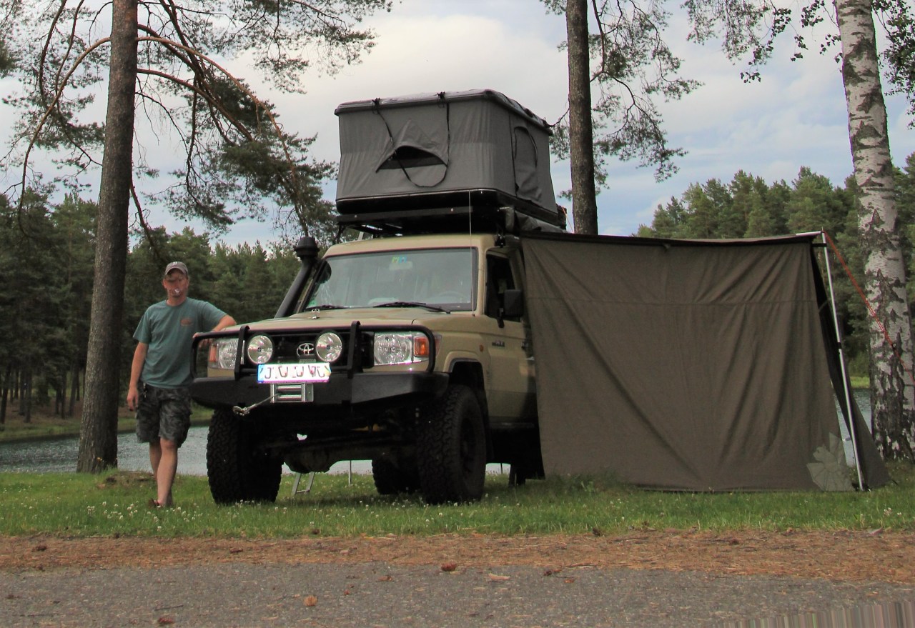 8 Jahre Dachzelterfahrung;      Urlaubs-Leben im&nbsp;DZ