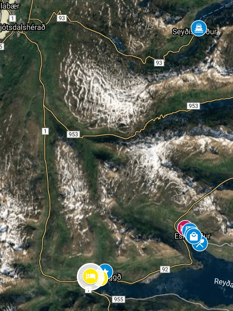 Campingplatz Eskifjörður, (Ost)Island