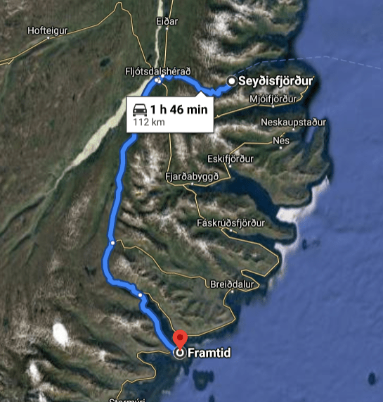 Framtid Camping Lodging; Djúpivogur; (Ost) Island