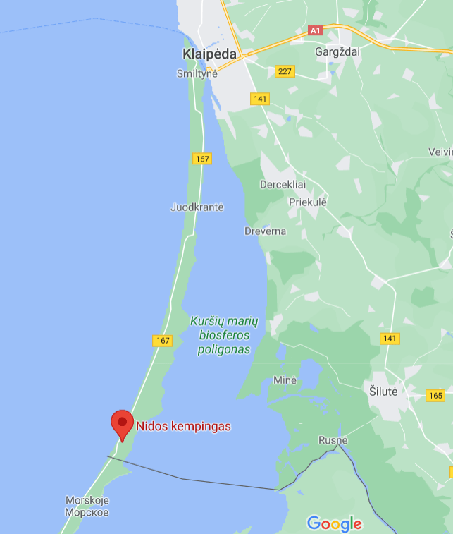 Nidos Kempingas, Kurische Nehrung;&nbsp;Litauen